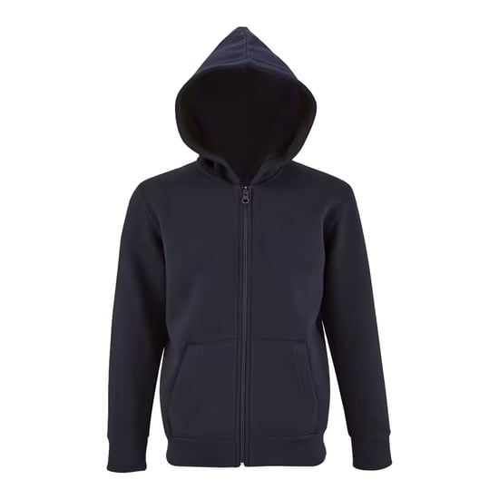 SOLS - "Stone" Hoodie mit durchgehendem Reißverschluss für Kinder (Dunkelblau) - Image 1