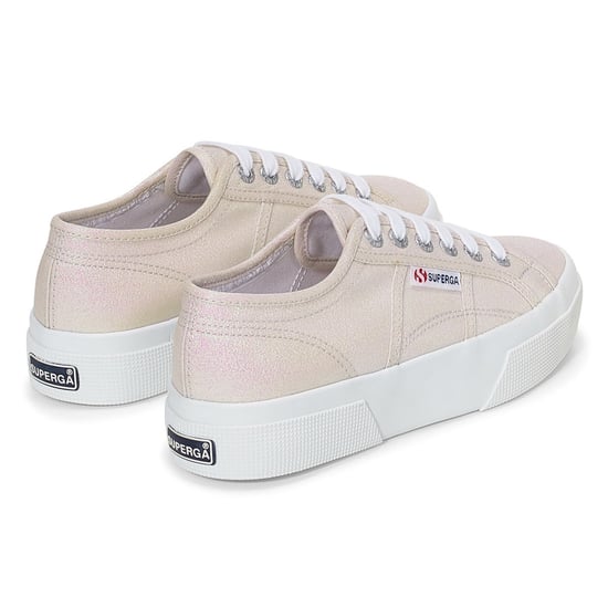 Superga - Damen Sneaker "2740 Lame" (Beige/Schimmer) - Image 2