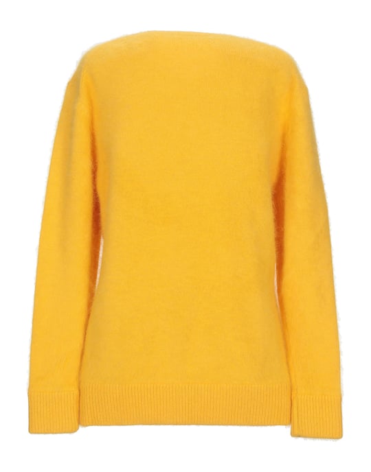 Neil Barrett Ochre Angora Knit Jumper