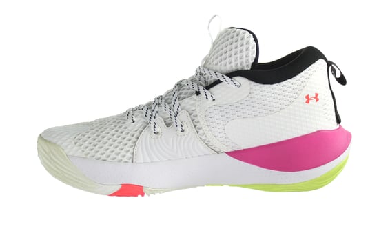 Under Armour Embiid 1 White Mens Trainers