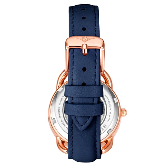 Marineblau und Roségold Automatik 36mm - Image 3