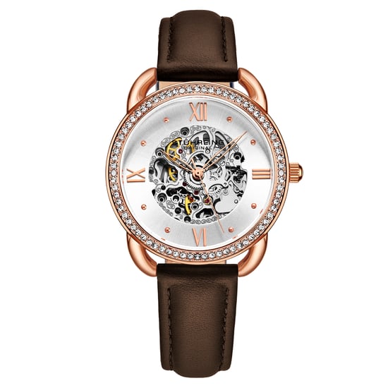 Rose Gold und Braun Automatik 36mm - Image 1