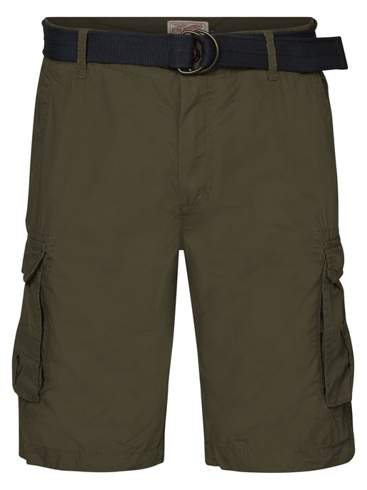 Petrol Industries - Short cargo avec ceinture Hommes - Vert - Image 1