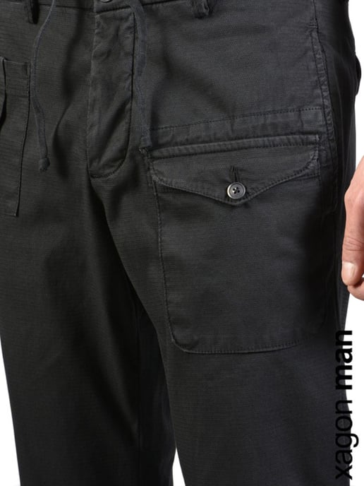 Xagon Man Trousers Sidex Men's Black