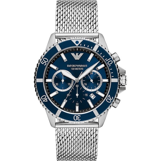 Emporio Armani Diver Silber Herren Armbanduhr AR11587 - Image 1