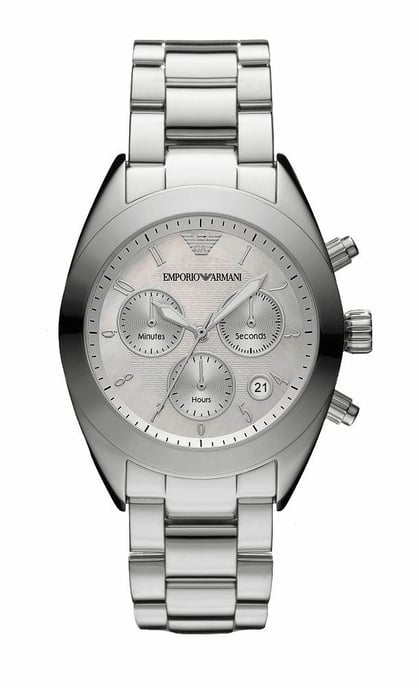 Emporio Armani Damenuhr Quartz Silber - Image 1