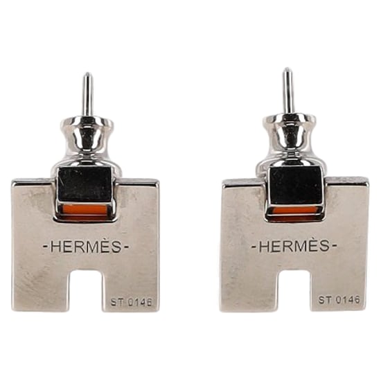 Hermès Eileen Ohrringe aus Silbermetall - Image 1