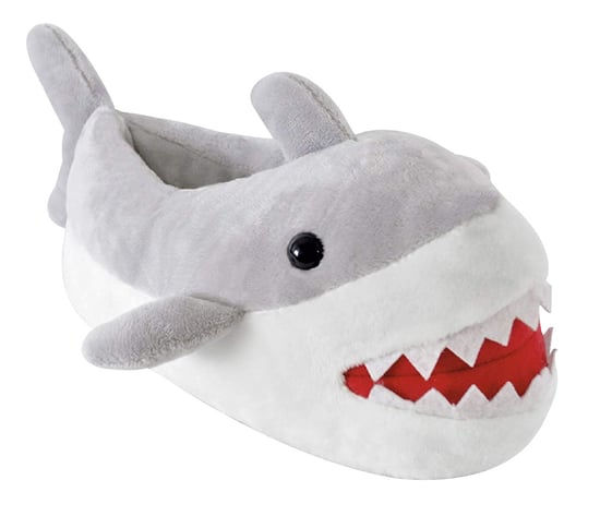 Kinder Plüsch Neuheit 3D Hai Hausschuhe | Slipper Snob | Great Gift - Hai - Image 1