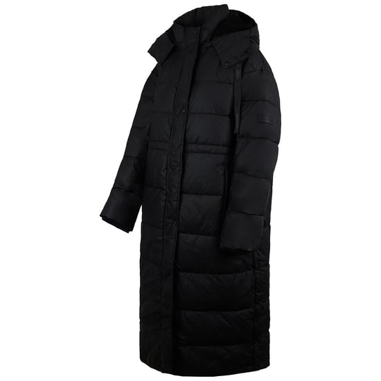 Hunter Intrepid Damen – Langer Puffermantel in Schwarz - Image 2
