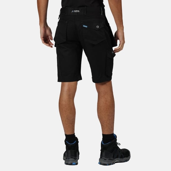 Tactical Threads - "Incursion" Cargo-Shorts für Herren (Schwarz) - Image 4