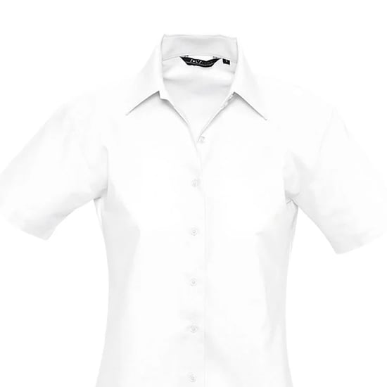 SOLS - "Elite" Bluse für Damen - Business kurzärmlig (Weiß) - Image 2