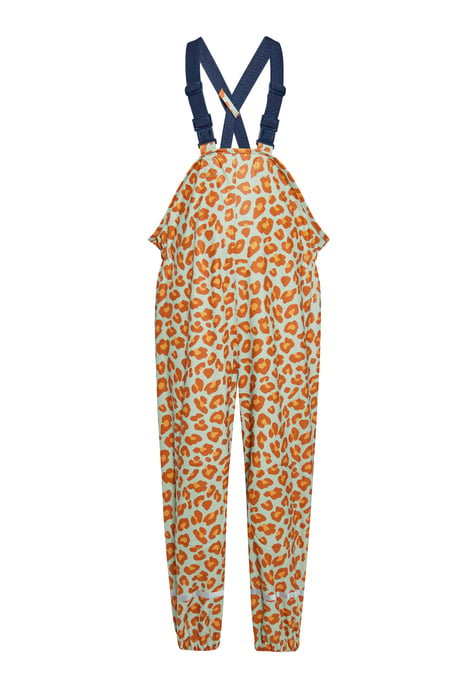 Schmuddelwedda Regenhose Mädchen (Kids) Pastellmint Orange Leo - Image 1
