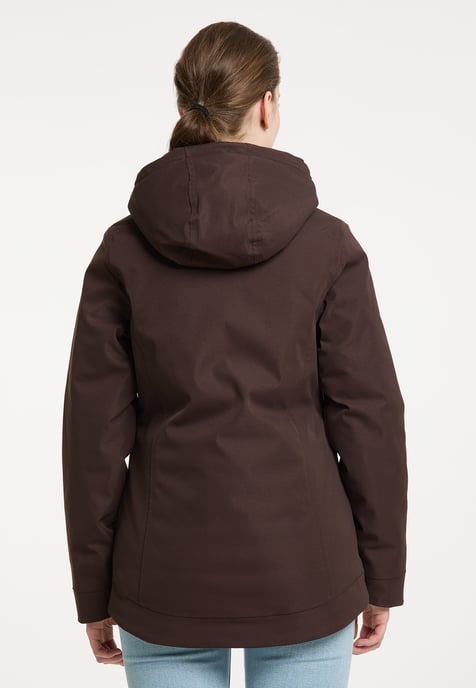 ICEBOUND Winterjacke Damen Dunkelbraun - Image 3