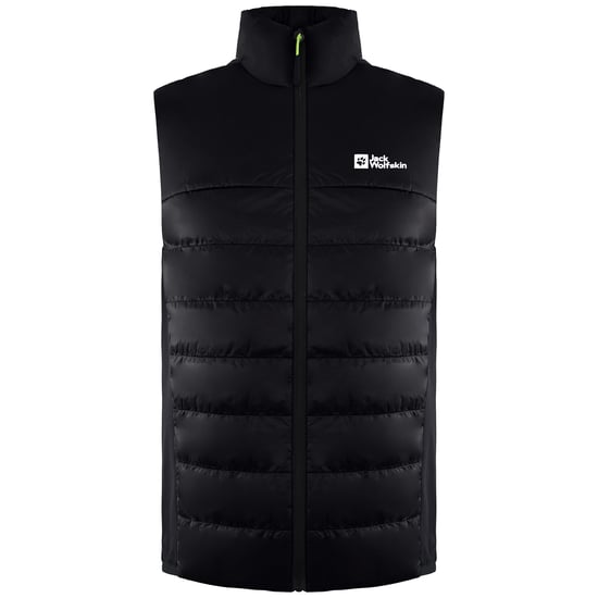 Jack Wolfskin Morobbia Herren Schwarze Weste - Image 1