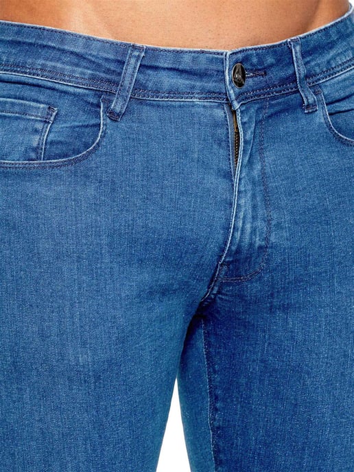 ETO | Herren Straight Leg Jeans - Hellblau - Image 4
