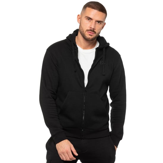 Enzo | Herren Zip Hoodie - Schwarz - Image 1