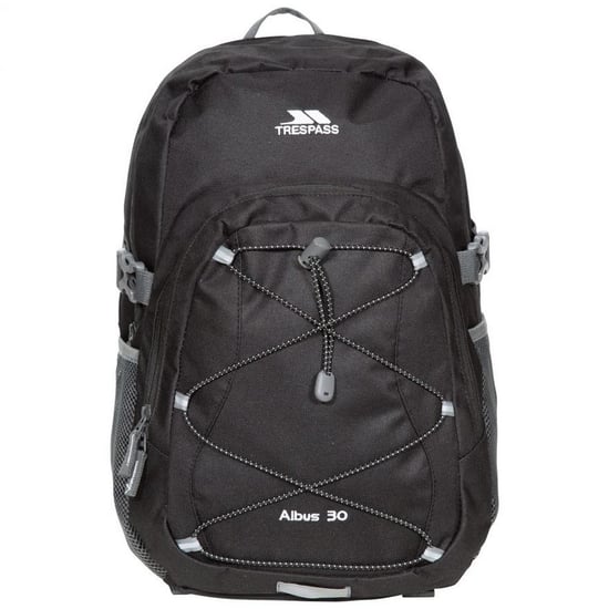 Trespass Albus 30 Liter Freizeit Rucksack (Schwarz) - Image 1