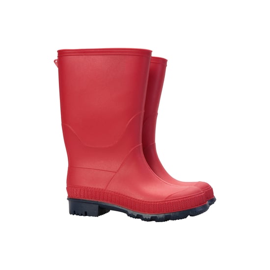 Mountain Warehouse Childrens/Kids Plain Wellington Boots (Red)
