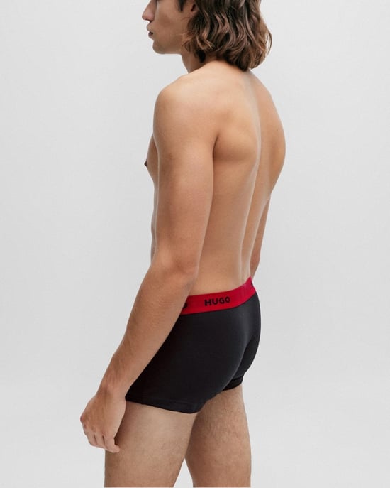HUGO Triple Pack Mens Trunks - Image 6