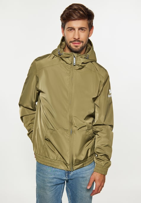 Schmuddelwedda Regenjacke Herren militärisch oliv - Image 3