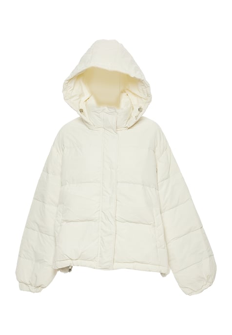Mymo Jacke Damen Wollweiß - Image 3