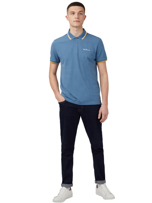 Ben Sherman | Herren Polohemd mit Spitze - Image 3