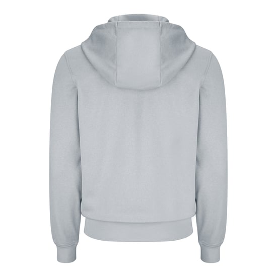 Lacoste Polyester Full Zip Hoodie - Grey