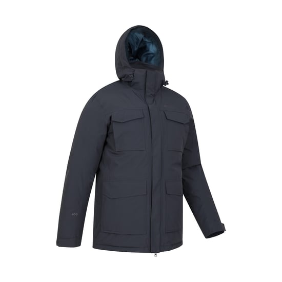 Mountain Warehouse Mens Concord Extreme Down Long Length Jacket (Blau) - Image 4