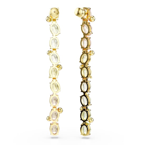 Swarovski 'Gema' Damen Ohrhänger aus vergoldetem Metall - Gold 5705809 - Image 4