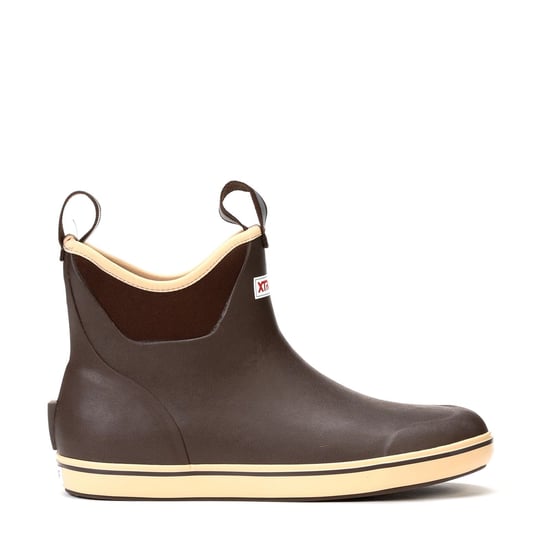 Xtratuf Ankle Deck Gummistiefel Chocolate/Tan Wellington Boots - Image 6