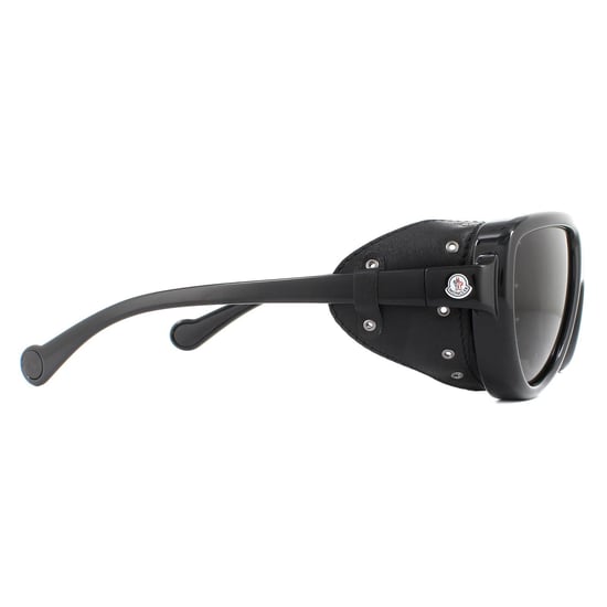 Moncler Lunettes De Soleil ML0089 01D Smoke Noir Smoke Polarisé - Image 4