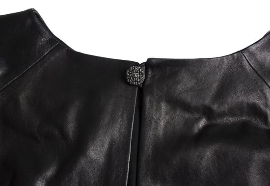 Tweedkleid mit Leder - Image 6