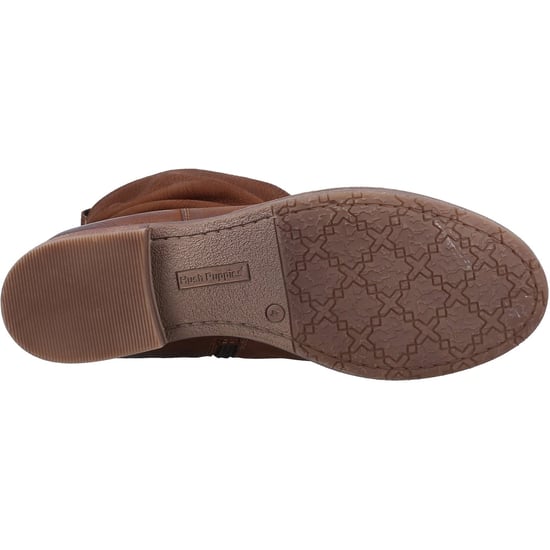 Hush Puppies Emilia Leder Damen Tan Stiefel - Image 3