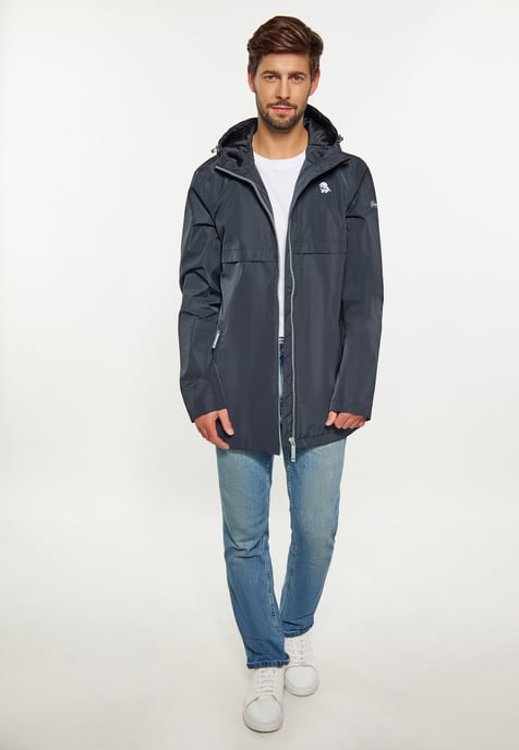 Schmuddelwedda Regenjacke Herren schwarz - Image 2