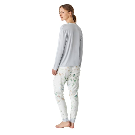 JJBEP1101 Women's Long Sleeve V-Neck Pajamas