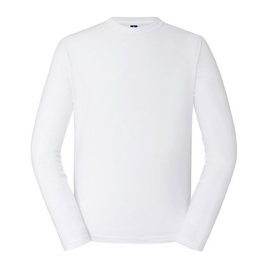 Russell - T-Shirt für Herren Langärmlig (Weiß) - Image 1