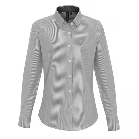 Premier - Bluse für Damen (Grau/Weiß) - Image 1