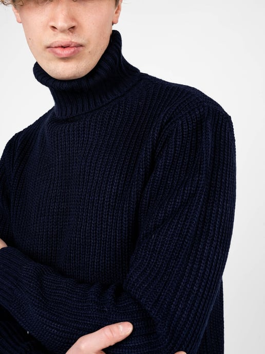 Xagon Man Pullover Herren dunkelblau - Image 5