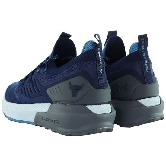 Under Amrour Project Rock 3 GS Kinder Blaue Turnschuhe - Image 2