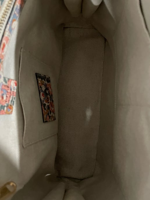 Gucci 1955 Horsebit Liberty London Blumen-Tote aus mehrfarbigem Leder - Image 5