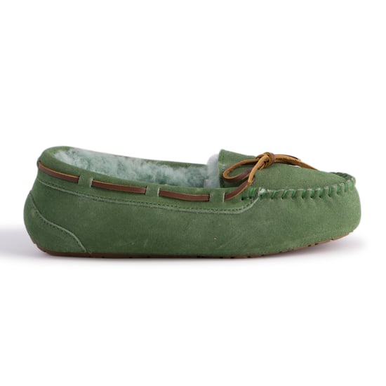 Aus Wooli Australia Womens Stylish Sheepskin Lace Moccasin