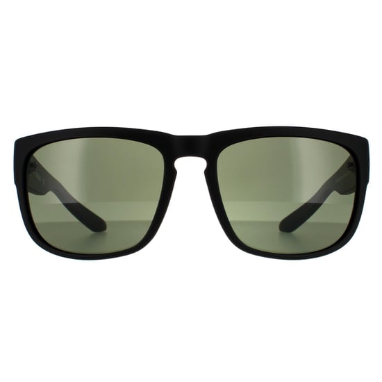 Dragon Square Mens Matte Black G15 Green Sonnenbrille - Image 1