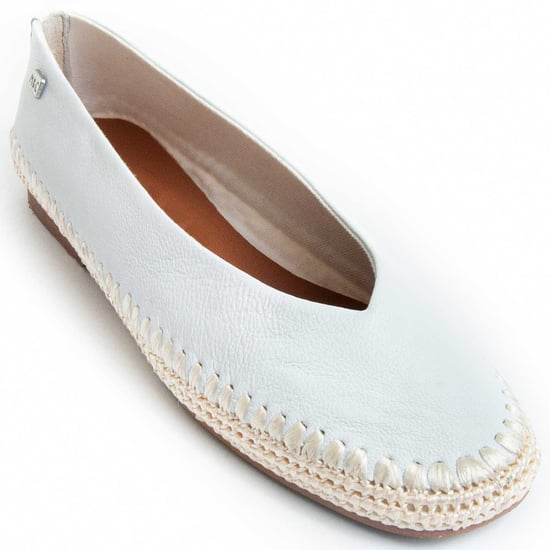 Purapiel Ballerine Andra In Weiß - Image 3
