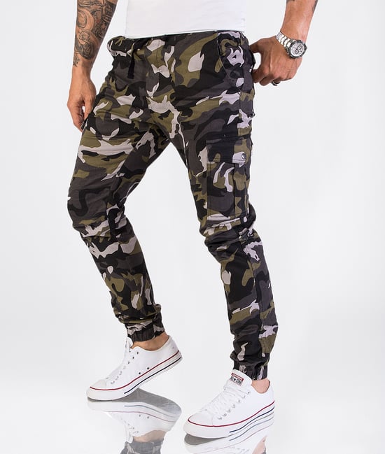 Rock Creek Cargohose Camouflage