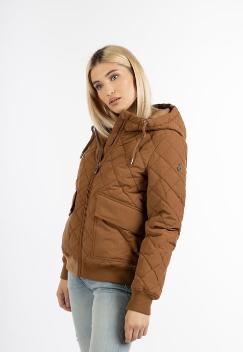 Dreimaster Blouson mit leichter Wattierung Damen Kamel - Image 4