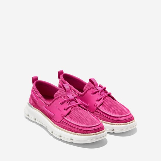 Cole Haan 4.ZeroGrand Regatta Nylon Damen Pink Peacock/Grau/Optic White Loafers - Image 1