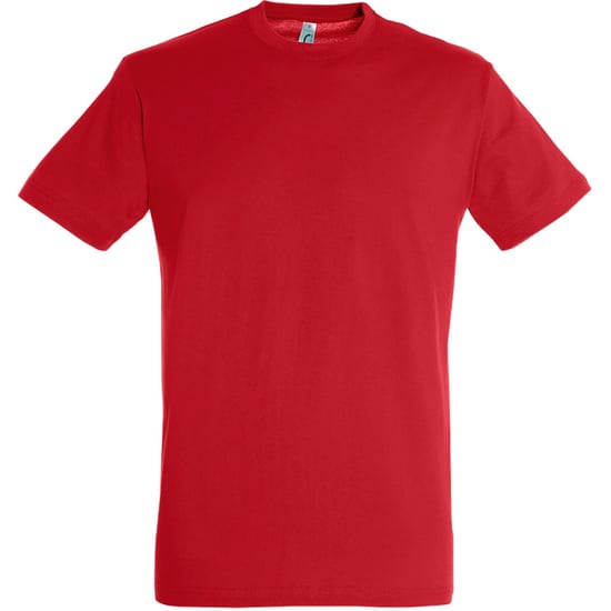 SOLS Herren Regent T-Shirt mit kurzen Ärmeln (Rot) - Image 1