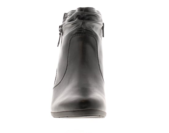 Jana Jayla Womens Zip Fasten Synthetic Upper Ankle Boot Black - Image 2