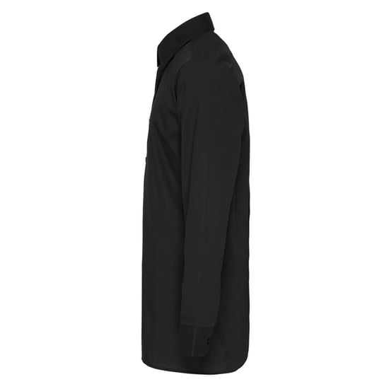 Premier Herren Popelin Hemd, langärmlig (Schwarz) - Image 3