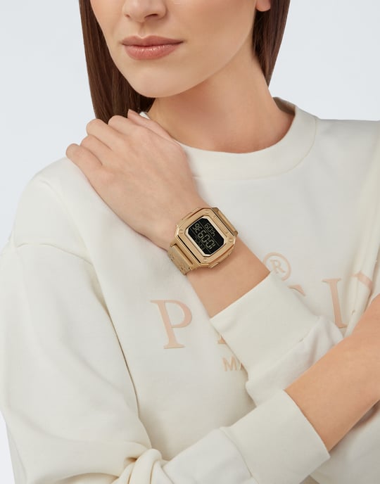 Philipp Plein Hyper $hock Gold Herren Armbanduhr PWHAA1021 - Image 3